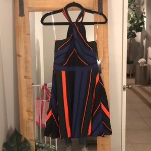 *NEW* striped halter dress